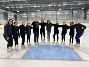 Jr. Skates first practice - inaugural year 2023-24